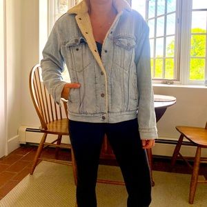 Levi Sherpa denim jacket